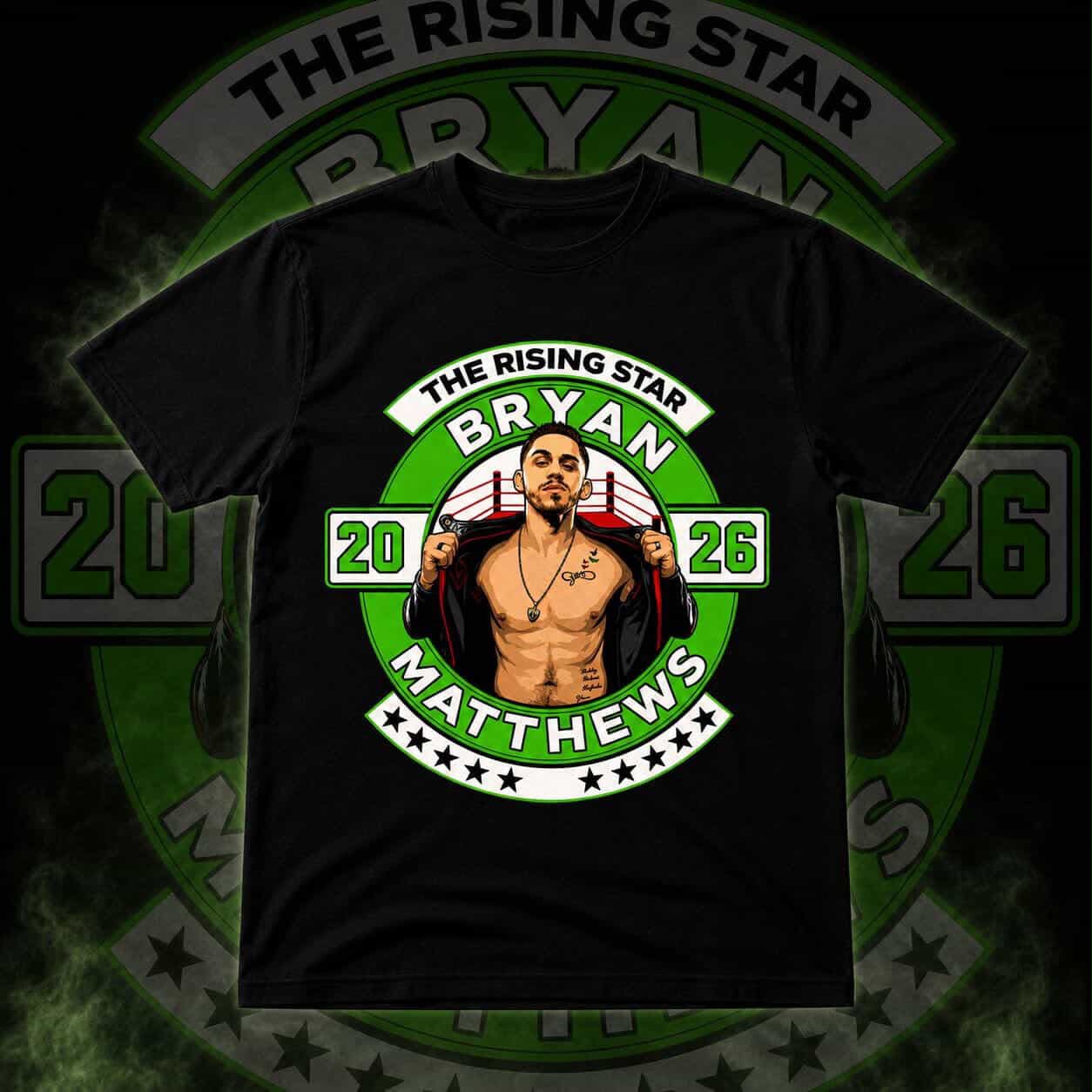 Rising Star '26 Tee — Green